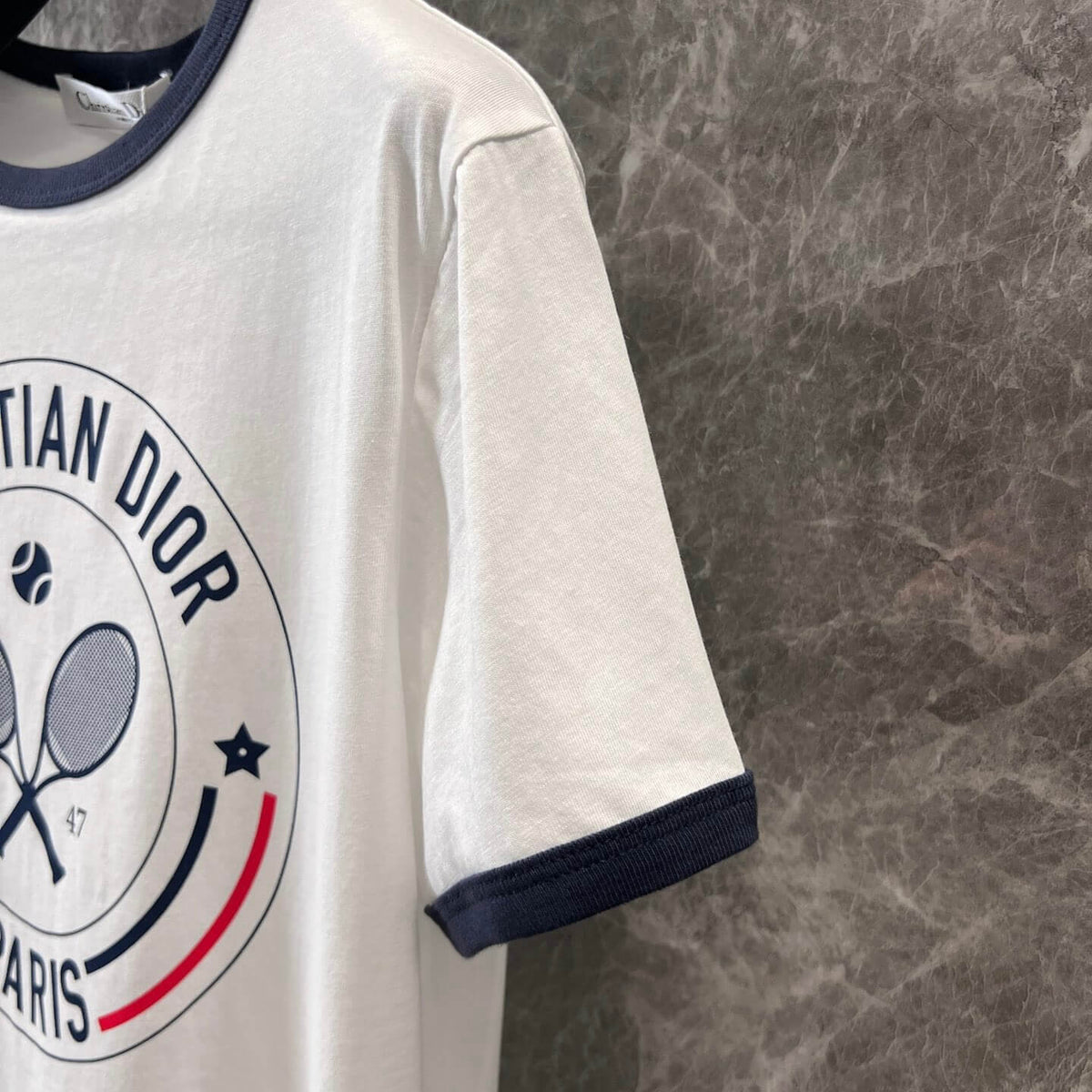 Tennis Racket Print T-Shirt